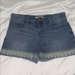 jean shorts